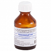 Левомицетин, раствор для наружного применения спиртовой 3%, флакон 25мл, Ивановская ФФ (г.Иваново)