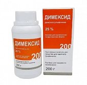 Димексид, раствор для наружного применения 25%, 200г, Лекарь